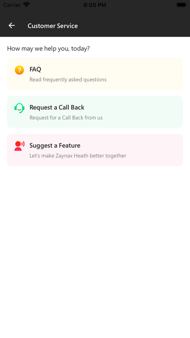Zaynax Health Screenshot