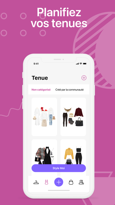 Screenshot #3 pour Pureple Outfit Planner