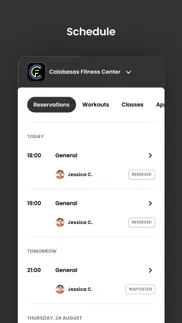 calabasas fitness center iphone screenshot 3