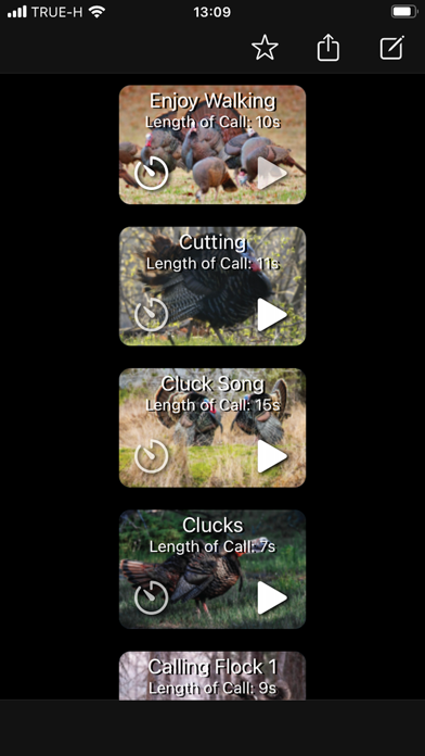 Turkey Calls App iPhone screenshot 4 - Sports app