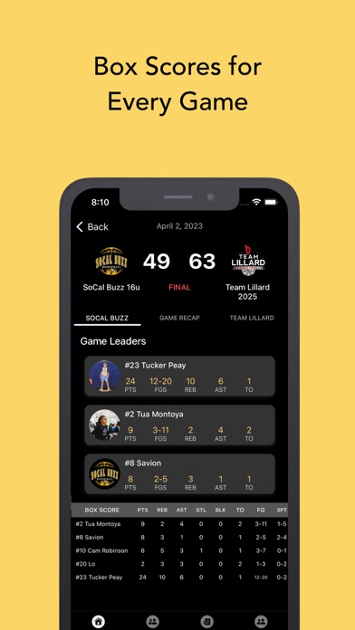 Buzz Stats Screenshot