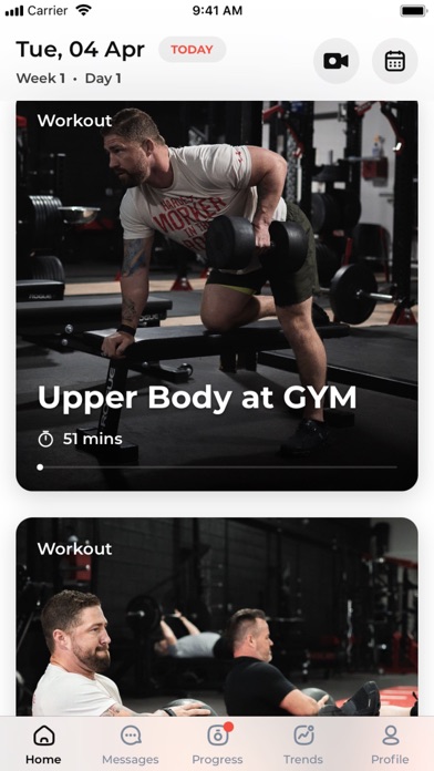 NDY Fitness Screenshot