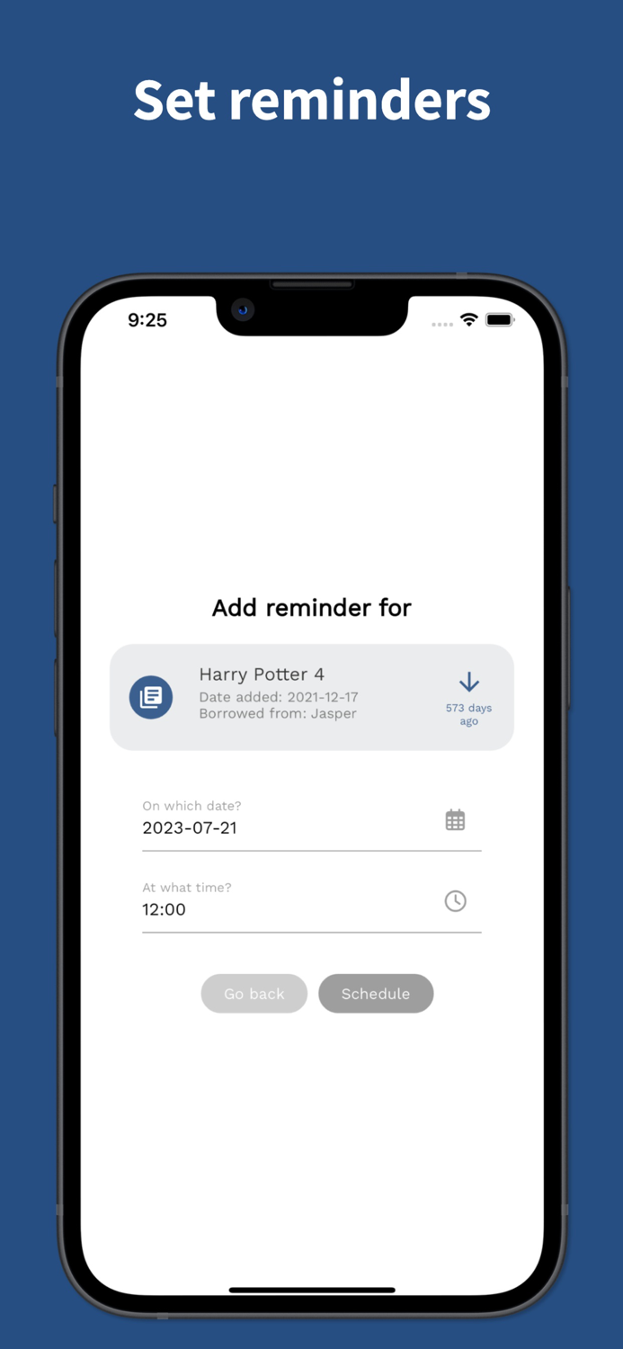 Borrowed - Track your stuff