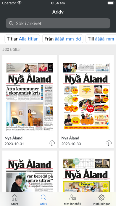 Nya Åland Screenshot