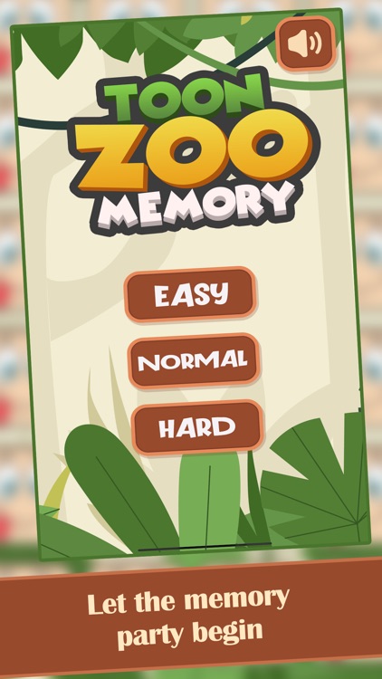 Toon Zoo Memory