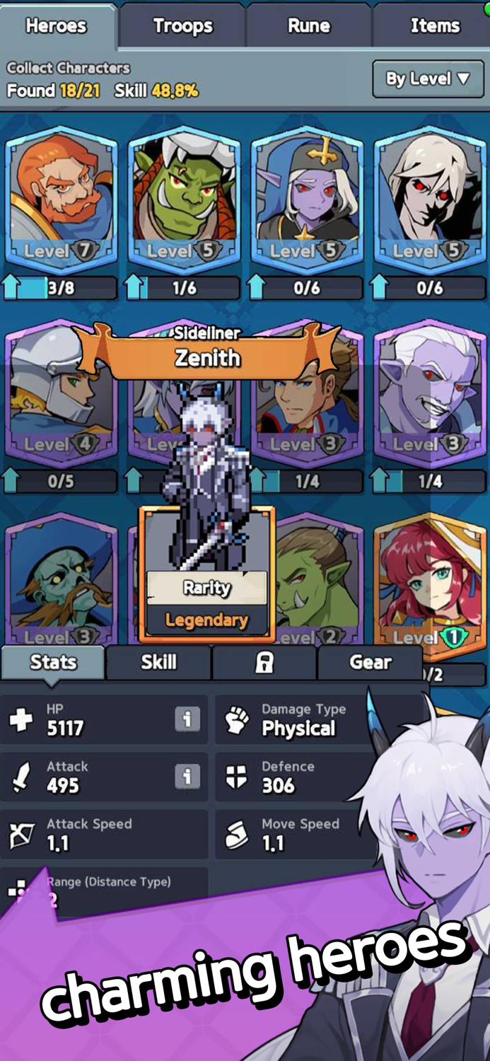 Epic Rush - Idle Pixel RPG