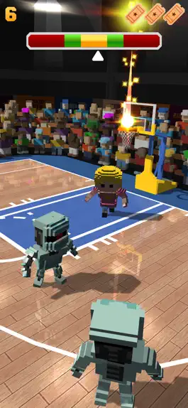 Game screenshot Blocky Basketball FreeStyle apk