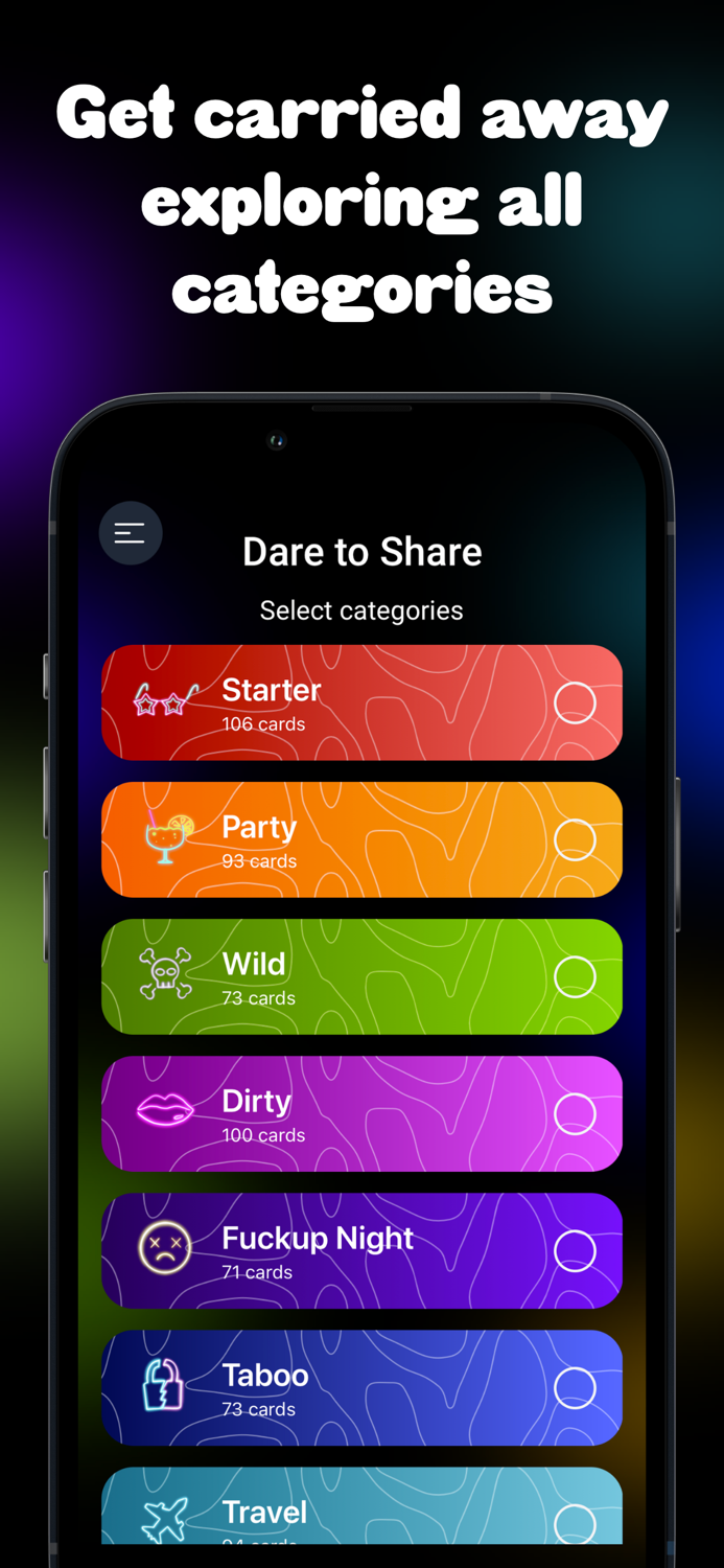 Dare to Share Party Game