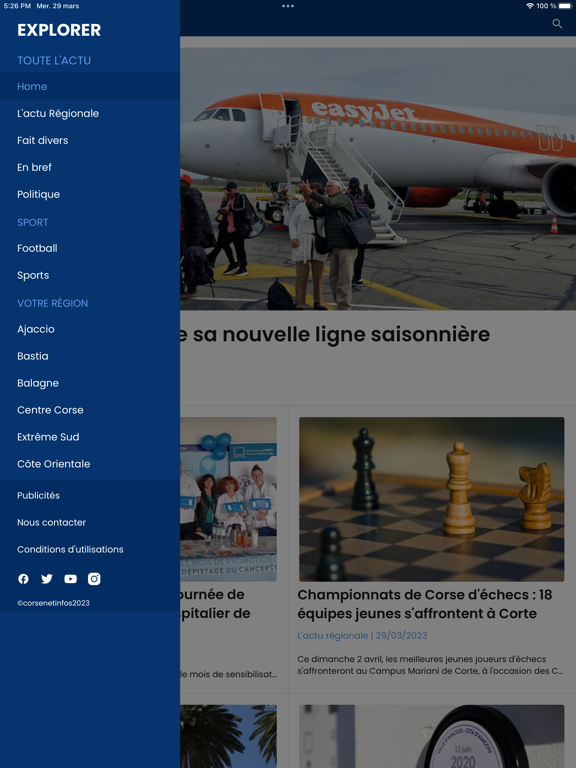 Screenshot #4 pour Corse Net Infos