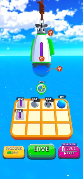 Game screenshot Deep Dive - Submarine Game mod apk