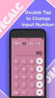 wecalc: stylish calculator app iphone screenshot 3