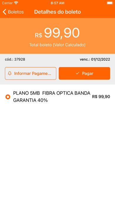 Porto Telecom Screenshot