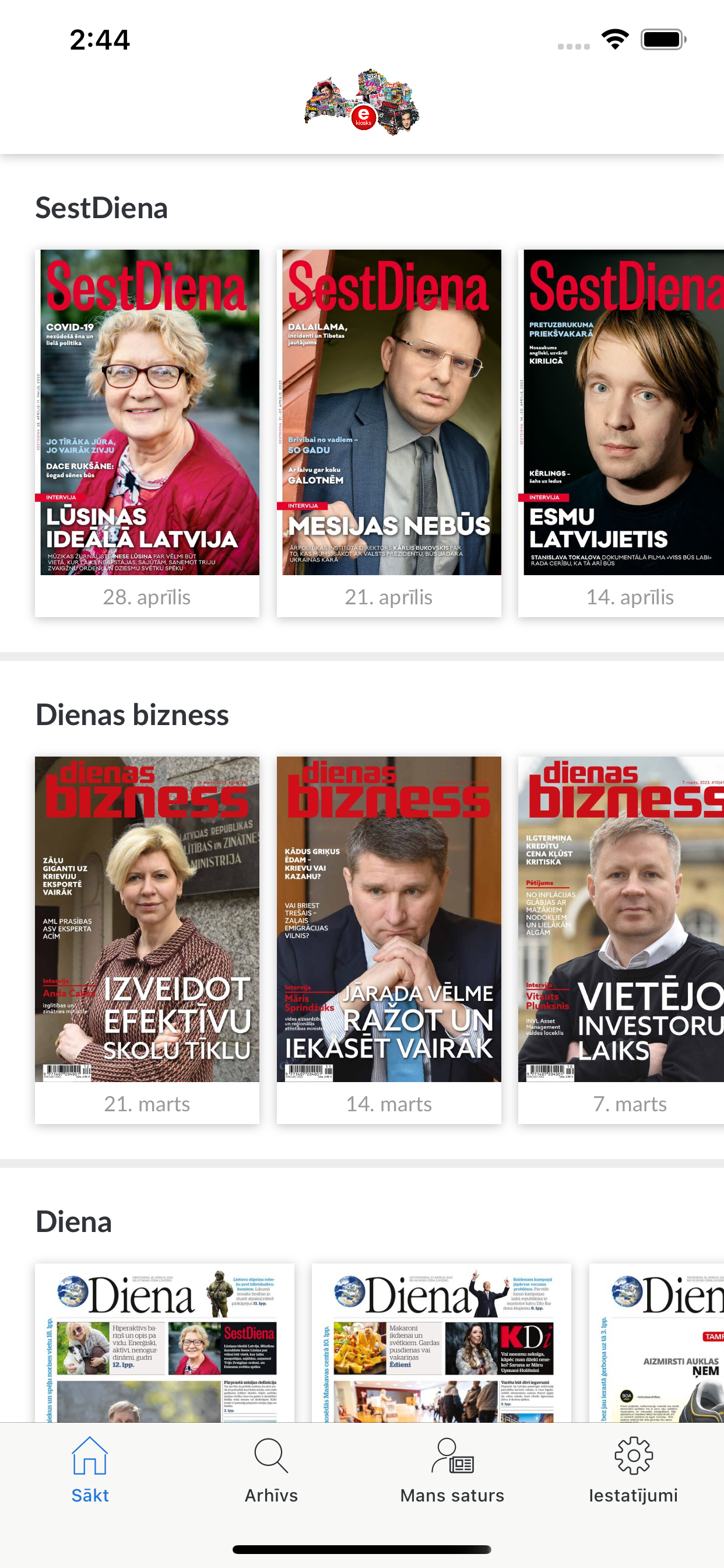 Ja meklē aizraujošu saturu!