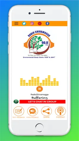 Game screenshot Radio Shivamogga FM 90.8 Mhz mod apk