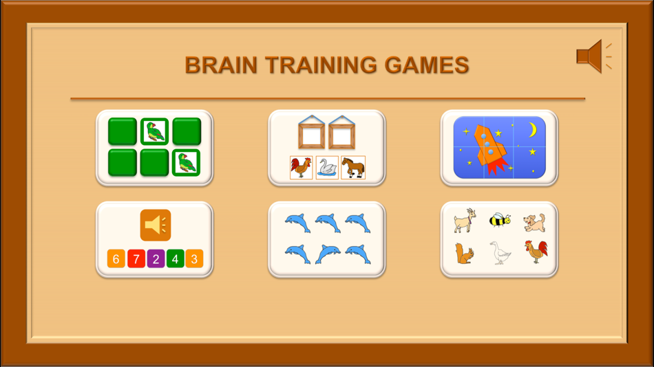 #1. Brain Training Games Lite (iOS) 由: Lyubov Zhivova