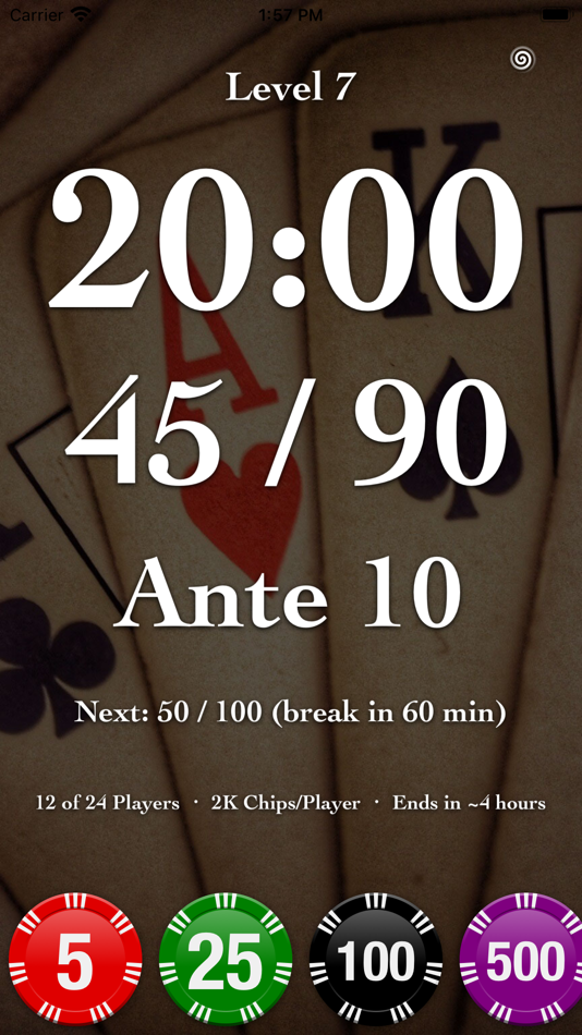 #1. Texas Holdem Poker Timer (iOS) 由: R. Booth