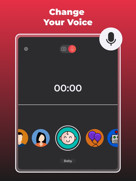 Screenshot #6 pour Voice Modulator - Change Voice