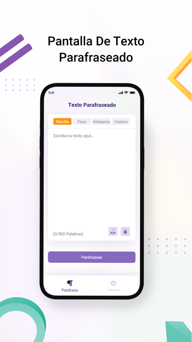 Parafrasear Textos screenshot 2