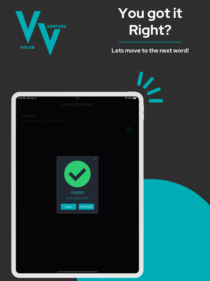 VocabVenture  Fun Word Game