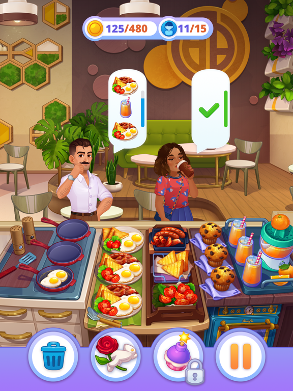 Royal Cooking: レストラン 経営 ゲームのおすすめ画像7