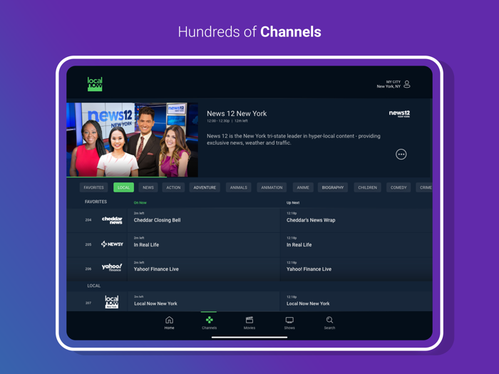 Local Now News TV and Movies