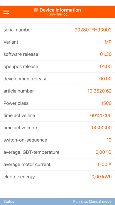 Busch ECOTORQUE App Screenshot