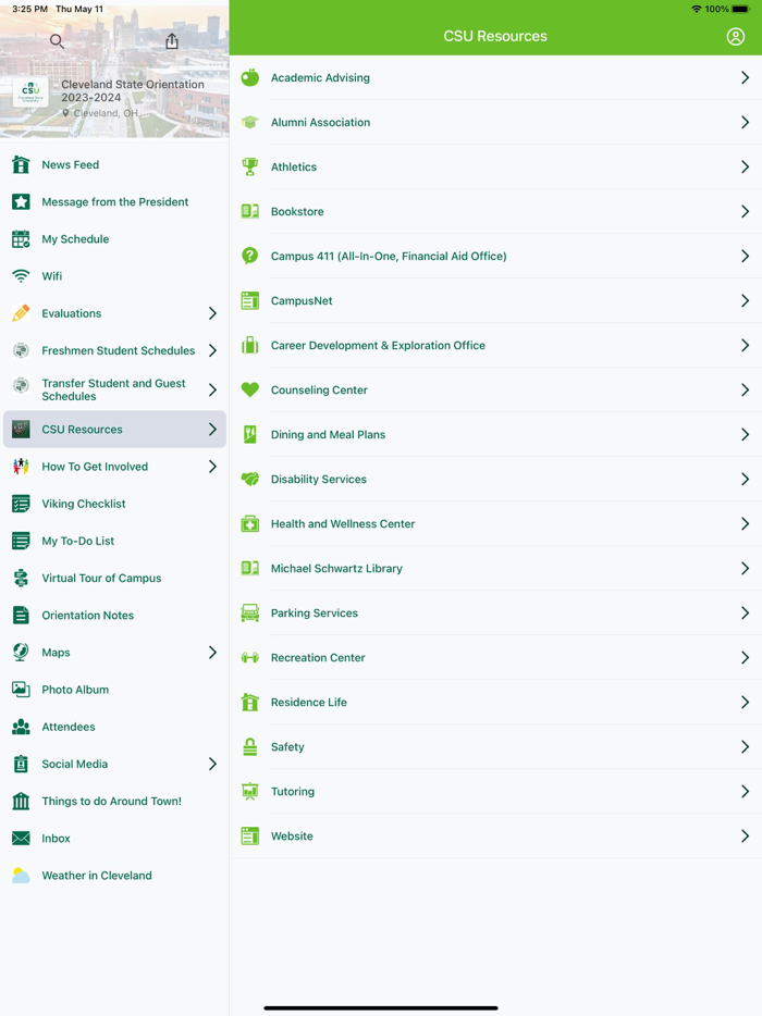 Cleveland State Orientation