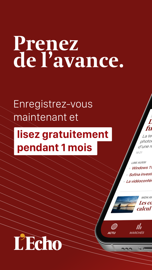 #1. L'Echo (iOS) By: Mediafin
