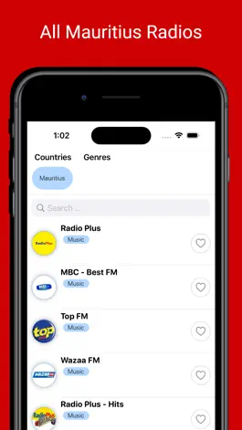 Game screenshot Stations de radio du Maurice mod apk