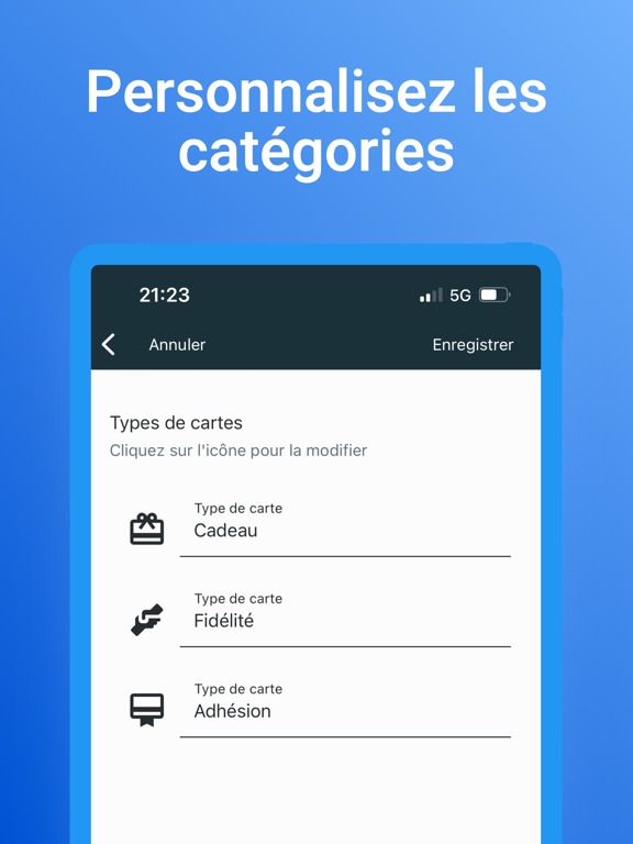 Screenshot #6 pour Pass Cards: Wallet Creator