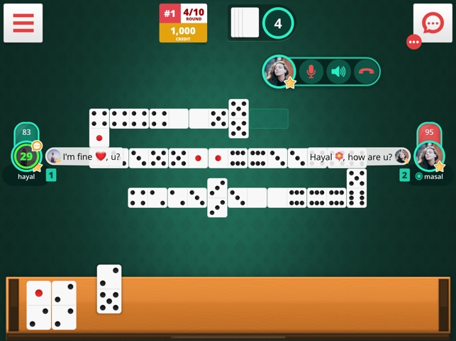 FREE Dominoes Online app for iPhone, iPad and Android phones and