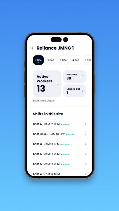 goCWMS: For Contract Workers Screenshot