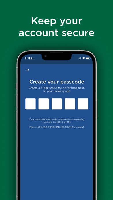 Eastern Bank Mobile Banking Screenshot
