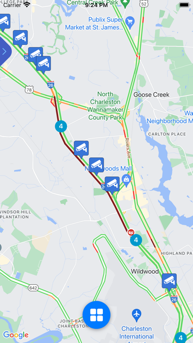 Live Traffic - South Carolina Screenshot