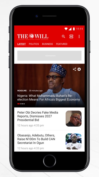 THEWILL News Screenshot