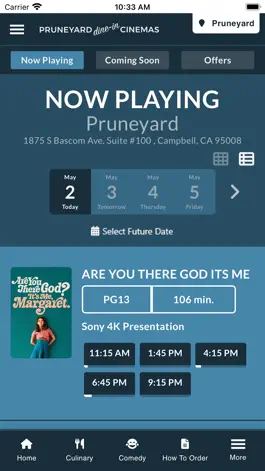 Game screenshot Pruneyard Dine-In Cinemas apk