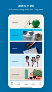 warby parker iphone screenshot 1
