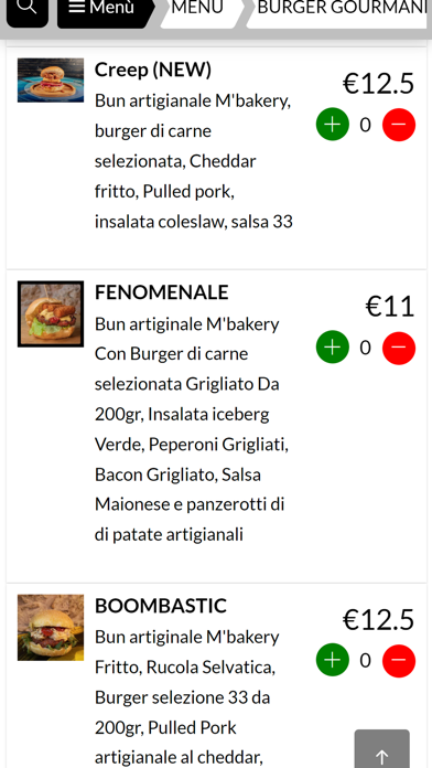 Trentatre Giri Gourmand Burger Screenshot