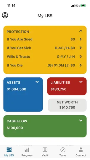 Living Balance Sheet® iPhone Screenshot 4