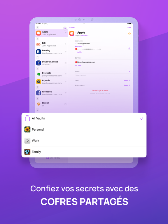 Screenshot #6 pour Secrets 4 | Password Manager