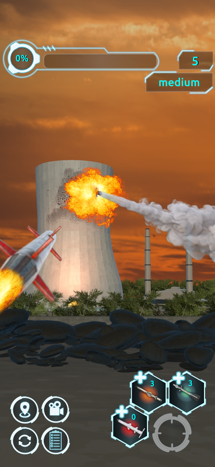 City Demolish Rocket Smash