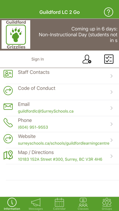 Guildford LC 2 Go Screenshot