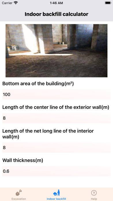 Screenshot #3 pour ExcavationCalculator