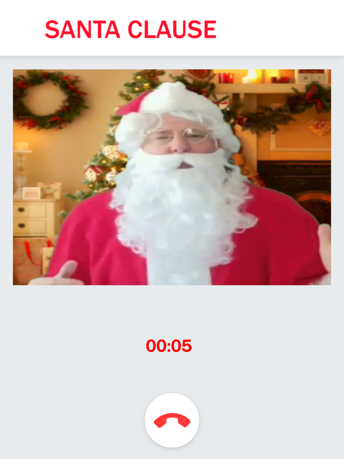 Santa Video Chat-Phone Call
