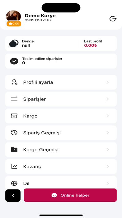 Hızır+ Kurye Screenshot