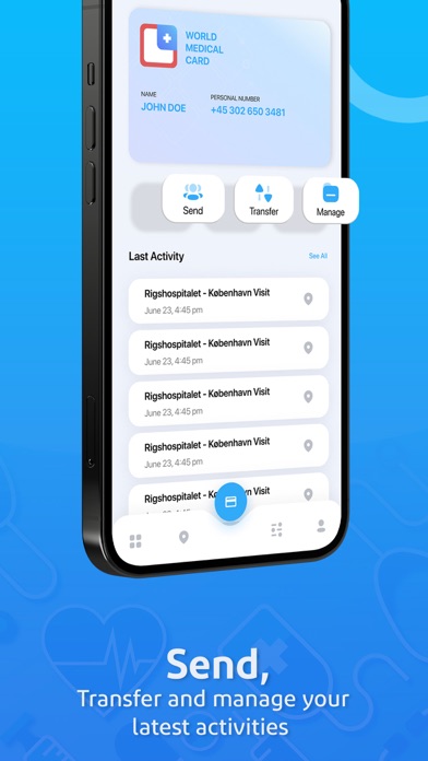 World Medical Card Screenshot