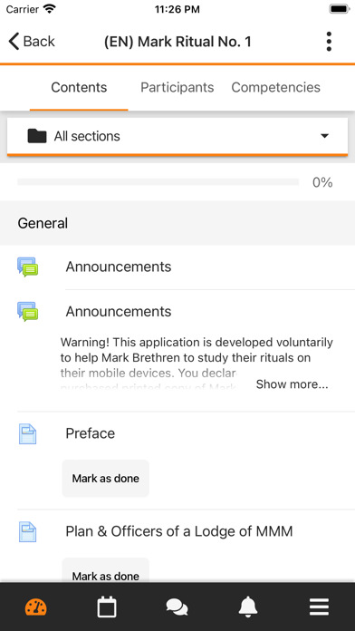 Mark Master Masons Screenshot