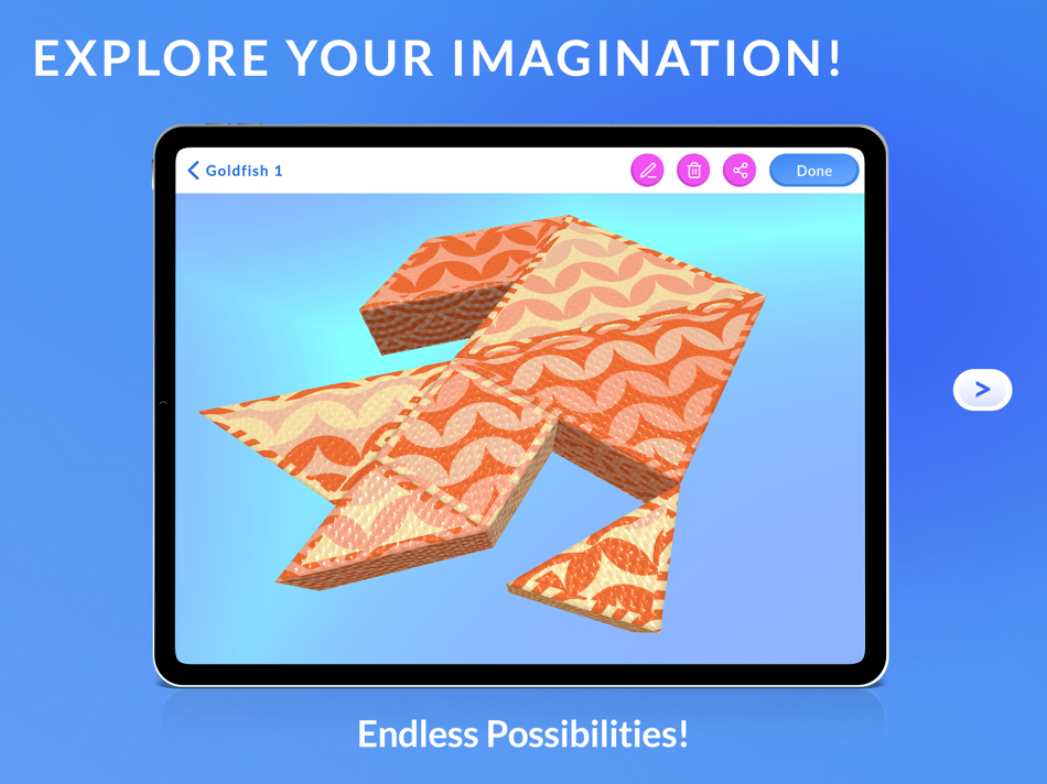 #5. Patternwork 3D (iOS) 由: Egowall