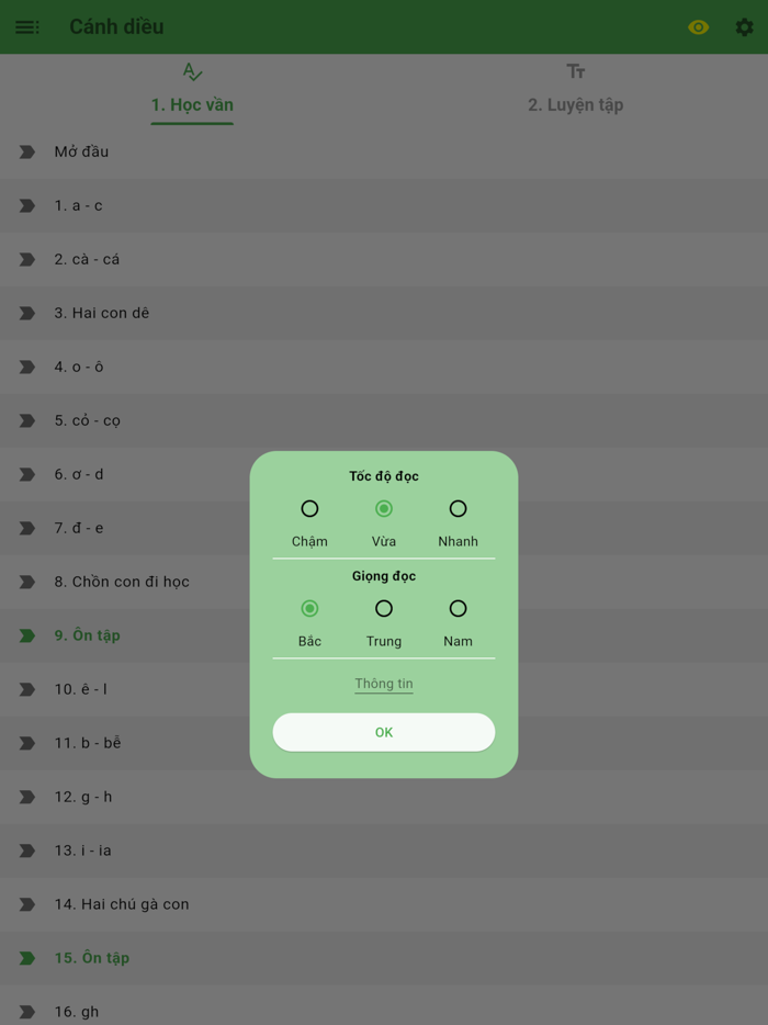 Tiếng Việt 1 Cánh Diều tập 12
