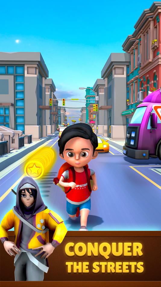#5. TurboStride - Endless Runner (iOS) 由: Ropstam Games Inc.